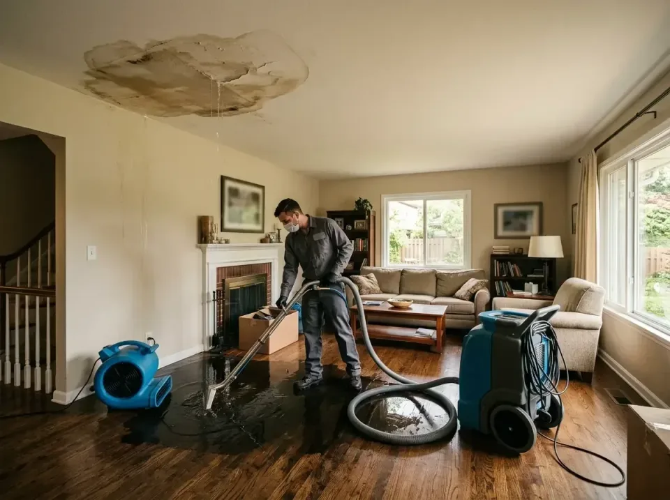 attic-pipe-burst-ceiling-drip-008 — frequently asked questions, Water Damage Restoration & Carpet Care in Fort Bliss, TX